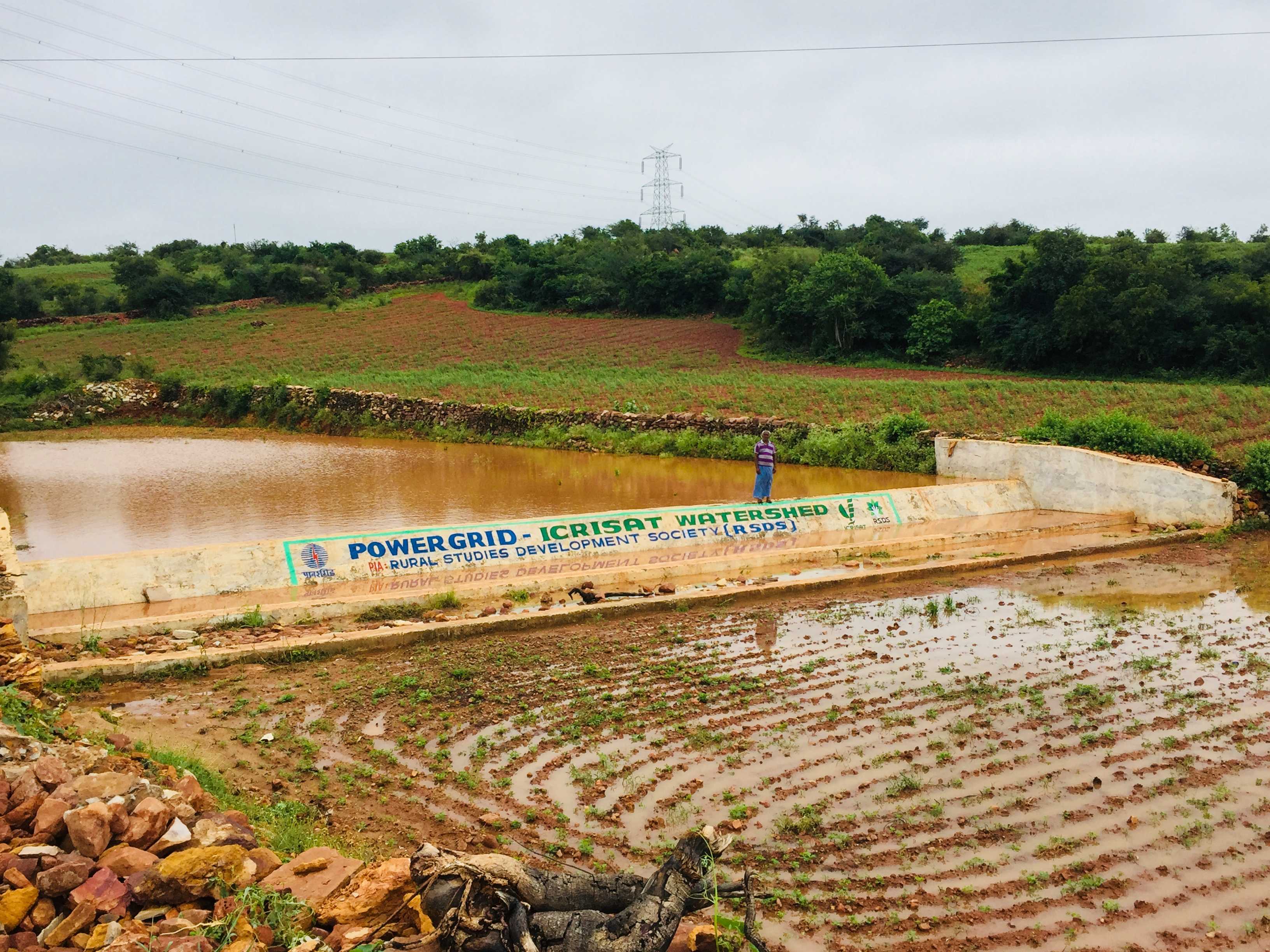 Snapshots of soil management practices deployed - PowerGrid-supported watershed in Kurnool (AP), Vijayapura (Karnataka) and Kalahandi (Odisha)